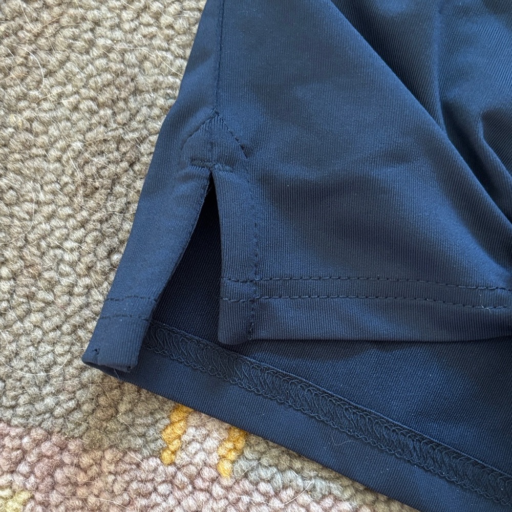Original Penguin Navy Polo with Multicolor Stripes - Picture 5 of 7